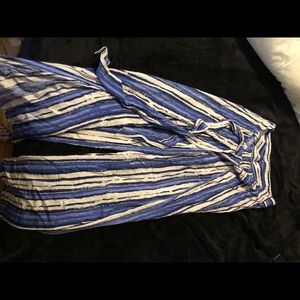 Ankle length palazzo pants